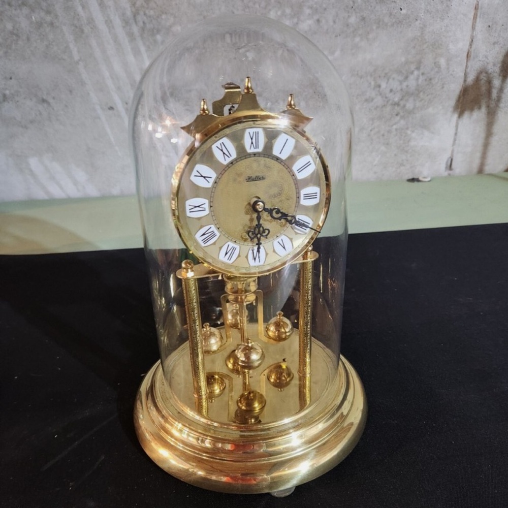 Vintage Germany Haller Anniversary/Dome Clock